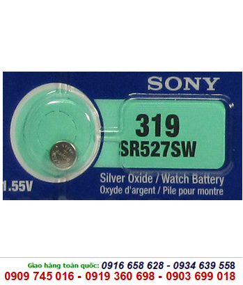 Pin Sony SR527SW-319 Silver Oxide 1.55V chính hãng thay pin đồng hồ